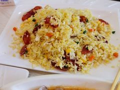 蜡香肠炒饭-覃记海鲜美食餐厅