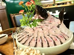 石斑鱼片-禄婶鸡煲·打边炉