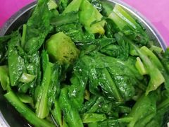 白灼油麦菜-电白鸭粥店(下沙二坊88号店)
