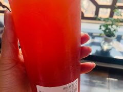 莓莓山楂柠檬茶-须尽欢·冰淇淋&中国茶(翔殷路店)