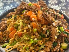 鸡肠腰花炒面-跃跃鸡肠面(人民北路店)