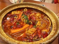 油泼毛血旺-罗妈砂锅(四川成都奎星楼店)