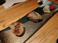炙烤鹅肝手握寿司-藤原布二·八佰善会席料理(奥体店)