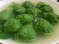 翡翠圆子汤-柏合黄记豆腐皮饭店