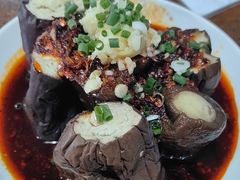 蒸茄子-元通黄豆花