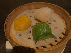 三色蔬鲜虾饺-万丽轩·粤菜(王府井金茂万丽酒店)