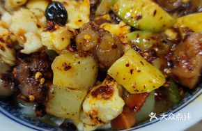 Small Meatball Spicy Soup