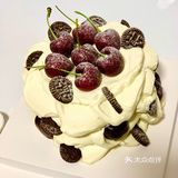 魔都探店🍒🍒🍒半糖主义车厘子蛋糕来啦