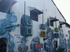 -槟城街头艺术街区