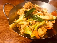 干锅有机花菜-张果佬年糕卷(科巷店)