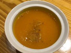 奶油南瓜汤-花潮料理艺食馆(世欧广场店)