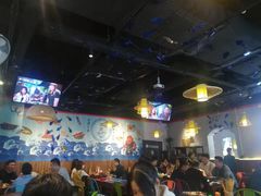 大堂-大成海鲜烧烤·海鲜粥(长寿路店)