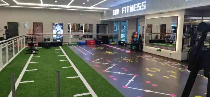 伍佰优品健身(麦凯乐店)-"环境非常奈斯,尤其那个跑步机可以充电可以.