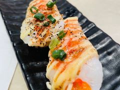 火炙三文鱼寿司-禾绿寿司·定食·拉面·烧炸(喜荟城店)