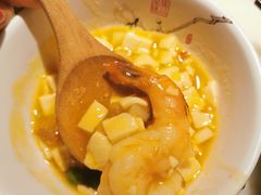 鸡汤虾仁豆腐-绿茶餐厅(燕郊永旺店)