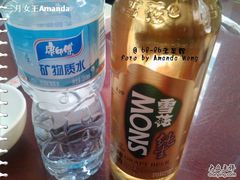 矿泉水和啤酒-林之六八·6886大连老菜馆