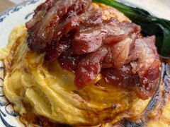 碳火叉烧滑蛋饭-渔记茶餐厅(渔村店)