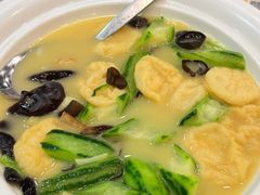 顺德鱼腐浸丝瓜-永記粤菜·五指毛桃花雕鸡煲(九亭店)