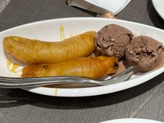 冰淇淋配炸香蕉-关夫人餐厅(KLCC阳光广场店)