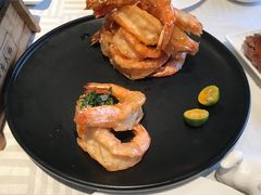 蜜汁酥皮虾-四季民福烤鸭店(王府井灯市口店)