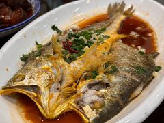 清蒸大黄鱼-天台徐家小吃