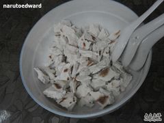 撕好的馍-老乌家特色小炒泡馍(大皮院店)