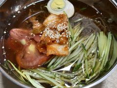 -吉林延边牛肉汤饭，大冷面