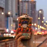 市集打卡背包在他家！700CC阿华田真香！
