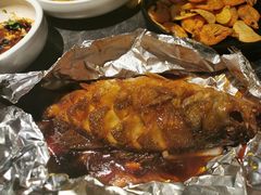 金牌锡纸鲈鱼-金掌勺东北菜(格兰晴天店)