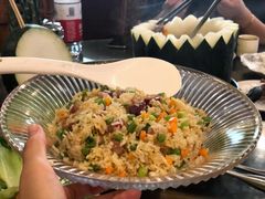 腊味炒饭-尚竹阁冬瓜盅·18年地标美食(平洲店)