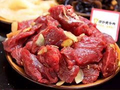 手切黄牛肉-蜀留香火锅(西南角店)