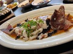 花样广式清蒸东星斑-正阁海鲜餐厅(六虹桥店)