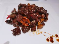 黑椒蒜子牛肉粒-大铁勺新津菜(迎水道店)