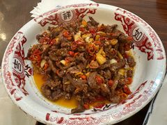 小炒牛筋肉-行云阁