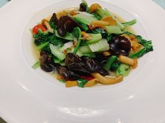 鲜菇小白菜-牡丹峰朝鲜料理