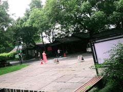 -摇橹船上船码头