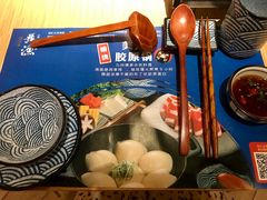 餐具摆设-舞漁日料美人胶原锅(陆家嘴中心店)