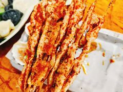 青岛特色鸡肉串-87号烧烤海鲜·大排档(金沙滩店)