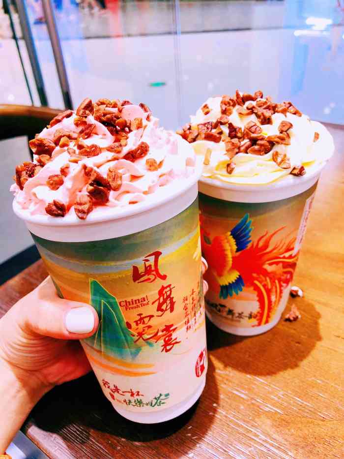 霓裳茶舞(上海浦江万达店)-"没想到浦江万达有这样一家国潮奶茶店