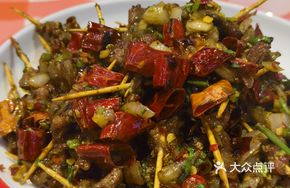 Spicy Toothpick Beef