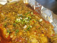 肉末豇豆烤茄子-杨老头鲜货烧烤(太古里店)