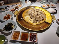 水煎肉-猪啊牛呀羊啊铜盘烤肉(正大广场店)