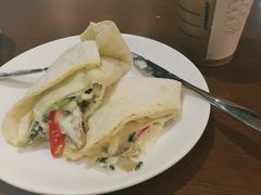 菠菜芝士蛋白卷饼-星巴克(威尼斯人店)