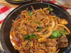 铁板孜然烧烤羊肉-西贝莜面村(上海百联西郊店)