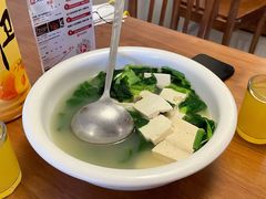 小白菜炖豆腐-钰田大院·怀柔地道农家菜·烤虹鳟鱼(雁栖湖店)