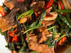 血皮菜炒猪肝-冯记豆花店(健翔桥店)