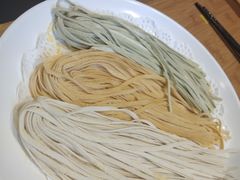 养身三色蔬菜手擀面-乔先生涮肉·鲜活牛羊肉火锅(塘沽店)