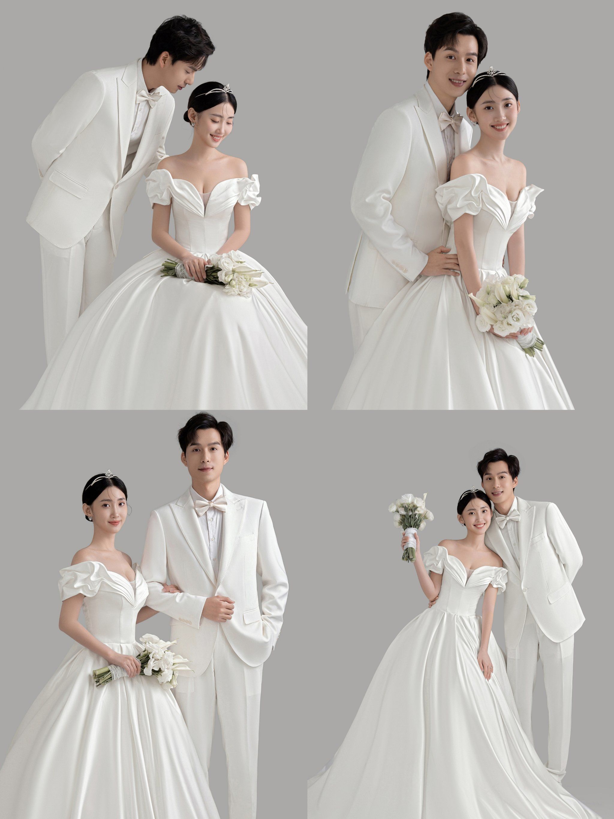 n99 韩式婚纱照,简约而不