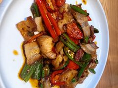 尖椒小炒黑猪肉-竹里馆·淮扬菜·功夫茶(老门东店)