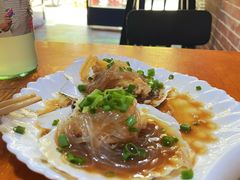 清蒸扇贝-温州一家人美食(西木头市店)